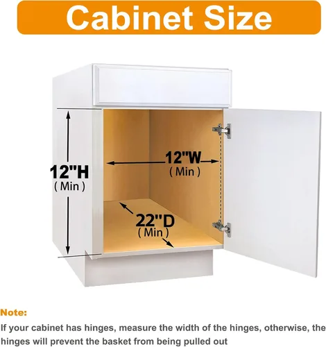 Vista 6 de RITSU Organizador de tapa de sartén y olla deslizante para gabinete, estante extraíble para tapa de olla, tabla de cortar, soporte para utensilios