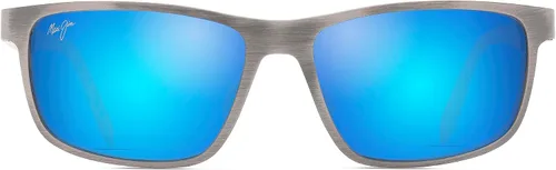 Vista 8 de Maui Jim mens Anemone Rectangular Sunglasses