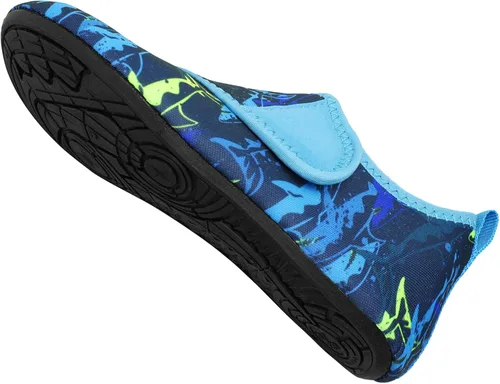 Vista 6 de Centipede Demon Zapatos de agua para niños y niñas, secado rápido, calcetines acuáticos para deportes, playa, natación, surf