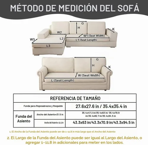 Vista 4 de JIAN YA NA Funda para sofá modular, funda de pana para mascotas y niños, antideslizante, lavable, protector de muebles para sofá de 3 cojines, sofá