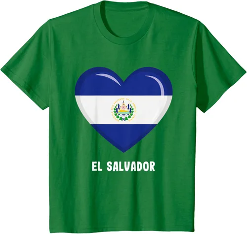 Vista 53 de Camiseta Bandera de El Salvador Camiseta salvadoreña