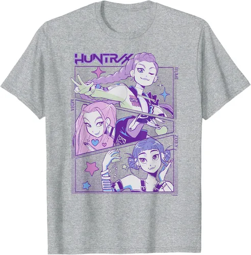 Vista 4 de KPop Demon Hunters HUNTR/X Camiseta oficialmente licenciada