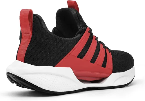 Vista 5 de Wedowu Zapatos deportivos cómodos para hombre que absorben los golpes, ligeros, antideslizantes, para correr, caminar, deportes, moda, casual