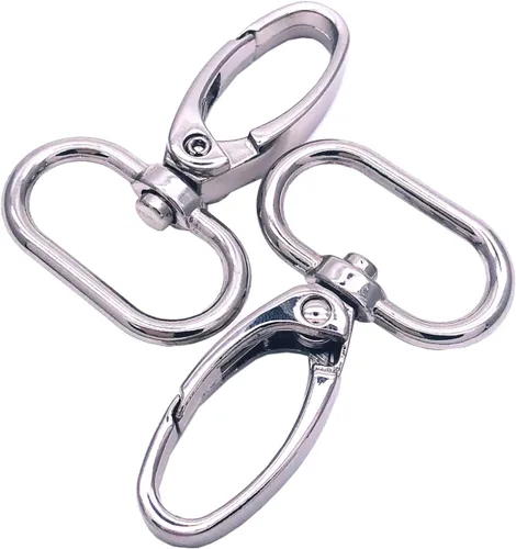 Vista 7 de Cierre giratorio de 1 pulgada Langosta Bronce Antiguo 40pcs Metal Ganchos giratorios duraderos para bolso, mochila, collares de perro, correa