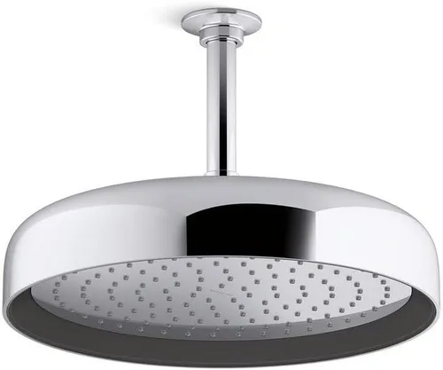 Vista 17 de KOHLER 26291-G-BL Statement™ Cabezal de lluvia redondo de 12" de una sola función, 1.75 gpm, negro mate