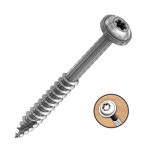 Vista 2 de Milescraft 5207 Tornillos de bolsillo HD de 2.5" (35 ct.) - Para carpintería de bolsillo de alta resistencia