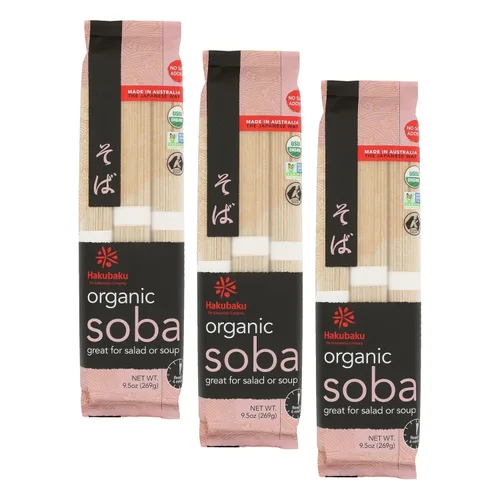 Vista 9 de Hakubaku Soba orgánica, 9.5 onzas