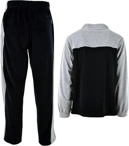 Vista 5 de ChoiceApparel Chándal de terciopelo para hombre con bolsillos con cremallera