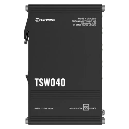 Vista 3 de Switch TSW040 8x Puertos Ethernet 10/100