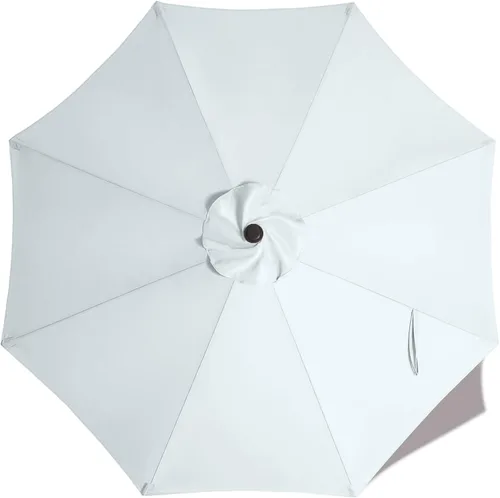 Vista 15 de ABCCANOPY Sombrilla para Exteriores de 7.5 pies, Repuesto de Cubierta Superior Compatible con 6 Varillas (Azul)