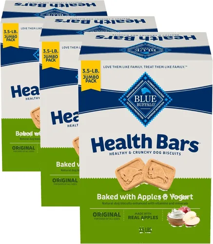Vista 18 de Blue Buffalo Health Bars Galletas para Perros Crujientes, Horneadas al Horno con Ingredientes Naturales, Calabaza y Canela, Bolsa de 16 onzas