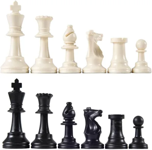 Vista 2 de Wholesale Chess Juego de ajedrez con triple peso y tablero de mouse (negro)