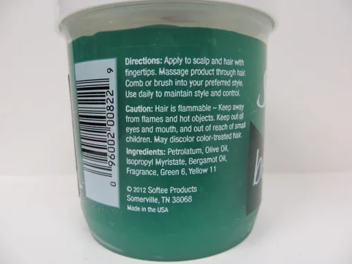 Vista 2 de Softee Vestido para el cabello de bergamota y aceite de prensado, 5 onzas