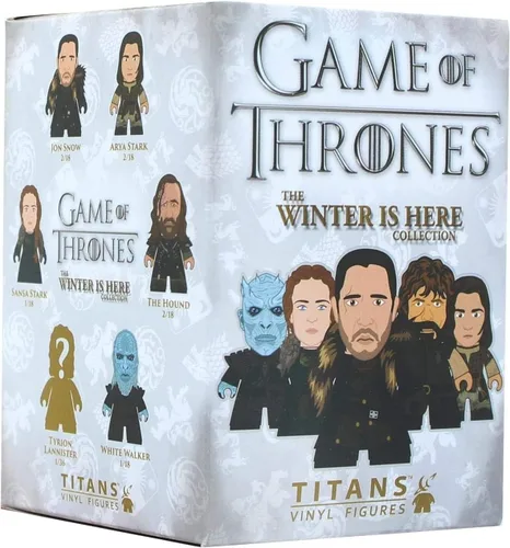 Vista 2 de Geek Fuel c/o INDUSTRY RINO Game of Thrones Figura de vinilo de Titans de 3 pulgadas Night King