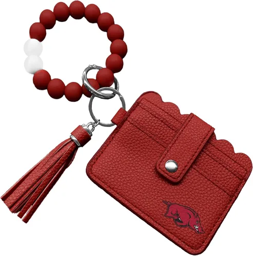 Vista 46 de Littlearth Cartera de pulsera Kansas Jayhawks NCAA, Color del
