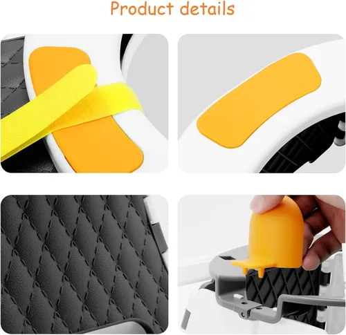 Vista 8 de Asiento de entrenamiento portátil para niños pequeños, inodoro plegable para niños, inodoro plegable para niños, orinal de viaje para automóvil