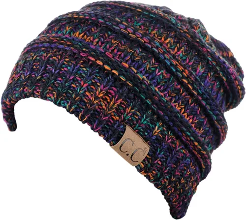 Vista 563 de C.C Trendy Warm Chunky Soft Stretch Cable Knit Beanie