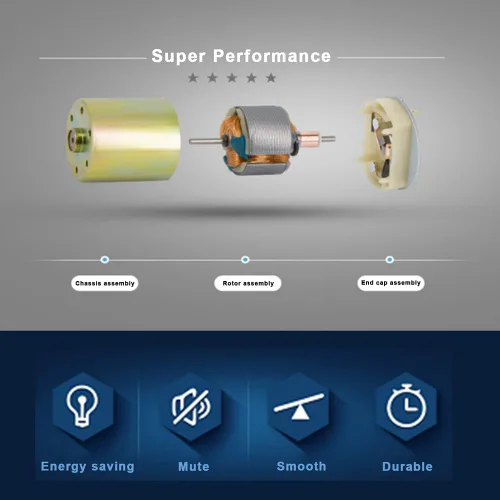 Vista 4 de Motor de engranajes DC de 12V y 10RPM, motor eléctrico de alta torsión con reducción de velocidad micro, eje excéntrico de salida de 37mm