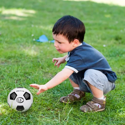 Vista 7 de Wisdom Leaves Mini pelota de fútbol para niños/niños pequeños, pelotas de fútbol de tamaño 1.5, pelota de juguete para juegos en interiores
