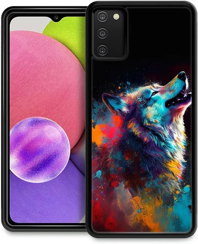 Vista 13 de Funda compatible con Samsung Galaxy A03S, hermosa funda protectora de TPU delgada y suave a prueba de golpes para Samsung Galaxy A03S 4G 4G