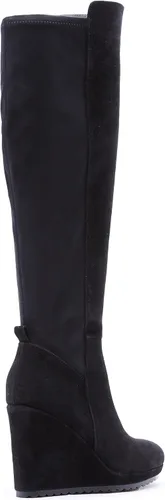 Vista 3 de JustFab Claire Botas de tacón para mujer - Botas de mujer, botas de cuña, botas para mujer, botas y botines para mujer - Botas casuales para mujer