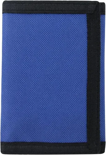 Vista 2 de NEICY Billetera de lona con bloqueo RFID para hombres y mujeres Carteras de camuflaje triple para deportes al aire libre con adhesivo mágico