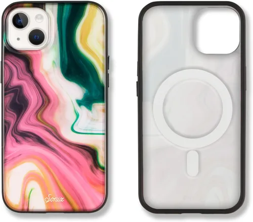 Vista 40 de Sonix Funda para iPhone 15 Pro Compatible con MagSafe Probada contra caídas de 10 pies Transparente