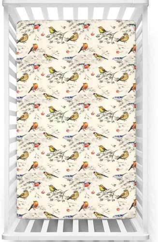 Vista 9 de Sábanas bajeras ajustables para cuna pequeña con temática azteca, sábana portátil para cuna para niño o niña, 24 x 38 pulgadas, color blanco y negro