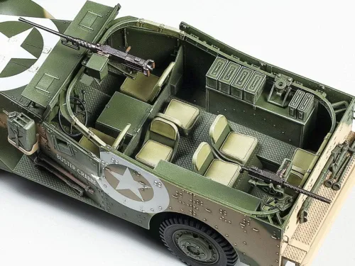Vista 5 de Tamiya 35363 1/35 M3A1 Scout Car Kit de modelo de plástico
