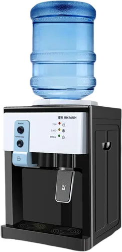 Vista 10 de Top Loading Dispensador de enfriador de agua para encimera con agua caliente y fría, dispensador independiente de enfriador de agua caliente y fría
