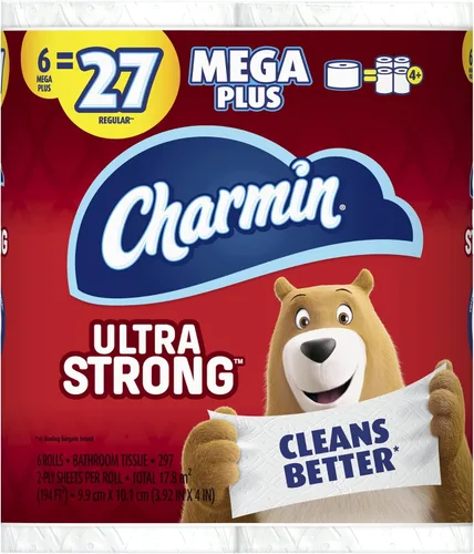 Vista 16 de Rollos dobles de papel higiénico ultra fuerte Charmin - 18