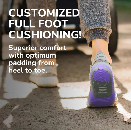 Vista 5 de Dr. Scholl's Custom FiT Comfort – Plantillas para fascitis plantar, plantillas ortopédicas con soporte de arco para hombres y mujeres, adecuadas