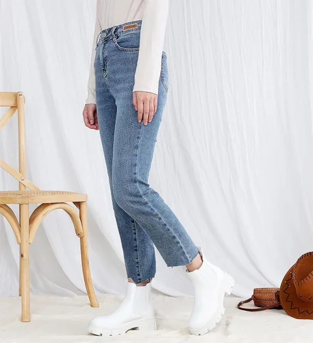 Vista 9 de Jeossy Botines Chelsea 9620 para mujer Botines elásticos con plataforma y suela de lengüeta a la moda