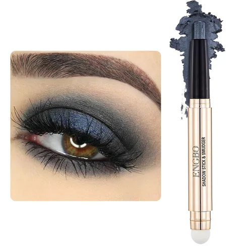 Vista 11 de LOKFAR Sombra de ojos en barra de maquillaje cosméticos iluminador de ojos, lápiz de sombra de ojos en crema giratoria, sombra de ojos en barra