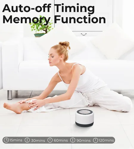 Vista 5 de Máquina de cuencos tibetanos de meditación - Reproduce 8 sonidos diferentes de cuencos para yoga, meditación, atención plena, curación, curación