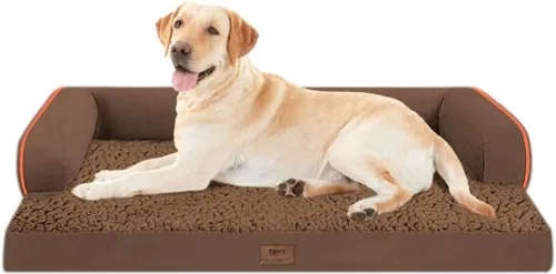 Vista 38 de Cama pequeña para perros y sofá para gatos, camas ortopédicas impermeables para perros pequeños, cama para gatos, sofá para mascotas cómodo