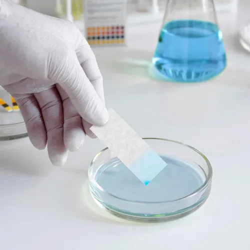 Vista 3 de TEHAUX 500 tiras de papel de cromatografía, separación de pigmentos nítidos de 3 x 1 pulgada para experimentos científicos, aula, laboratorio