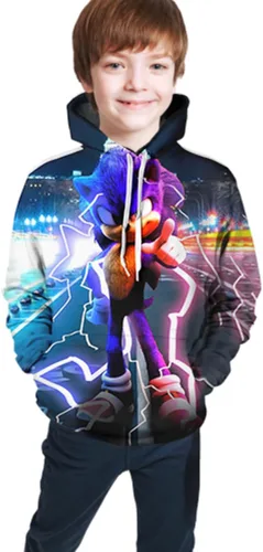 Vista 3 de Tynclng 3d Printed Boys Hoodie, Novelty Fashion Party Hoodies Universal For Boys And Girls