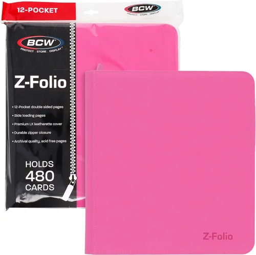 Vista 14 de álbumes para tarjetas coleccionables para 12 tarjetas Z-Folio LX, Negro