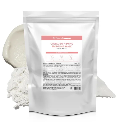 Vista 10 de leegeehaam Dr.Ceuracle Expert - Máscara de modelado reafirmante de colágeno, máscara facial de gelatina para piel brillante de cristal, spa casero