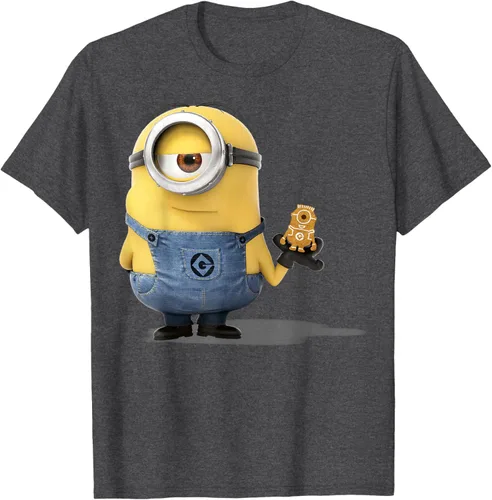 Vista 37 de Camiseta Despicable Me Minions Holding A Ginger Bread Minion Retrato Pequeña