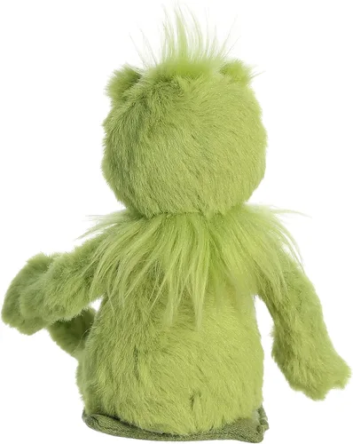 Vista 5 de Aurora® Whimsical Dr. Seuss™ Shoulderkin™ Grinch - Peluche con licencia oficial para juegos imaginativos, perfecto para niños y adultos