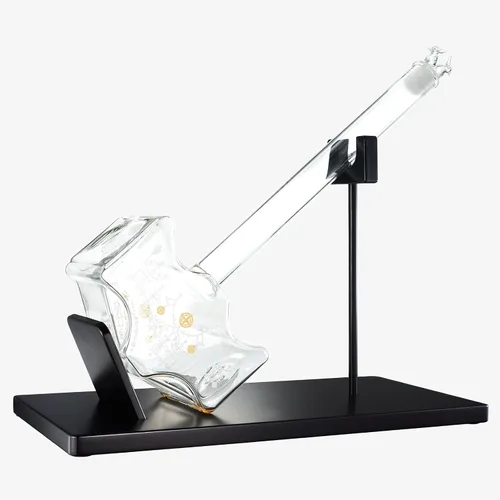 Vista 4 de Regalos vikingos para hombres, papá, padre: decantador grande de whisky y vino Thor Mjölnir, regalo de cumpleaños nórdico de hija, hijo, esposa
