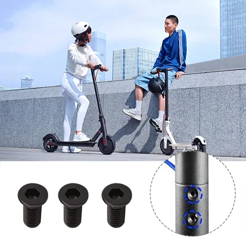 Vista 2 de Create idea Tornillos hexagonales para manillar de scooter eléctrico M5 con llave para patineta, accesorios compatibles con Xiaomi M365 1S Essential