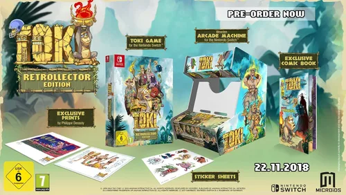 Vista 2 de Toki Collectors Edition Nintendo Switch