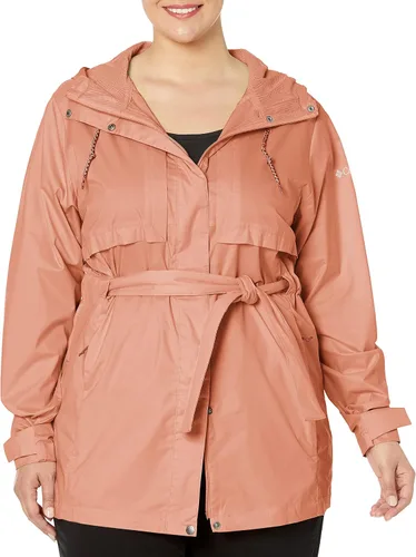 Vista 29 de Columbia Pardon My Trench - Chaqueta impermeable para mujer Fósil antiguo