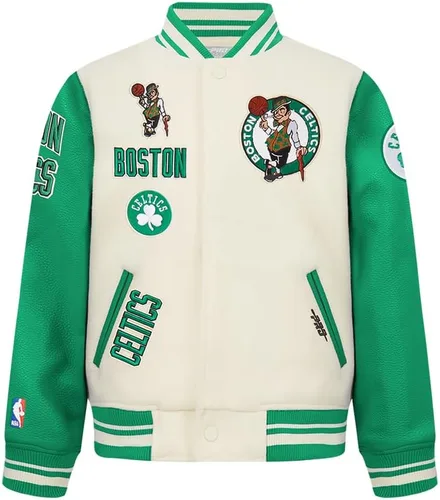 Vista 20 de Pro Standard Chaqueta Varsity clásica retro de la NBA para niños grandes
