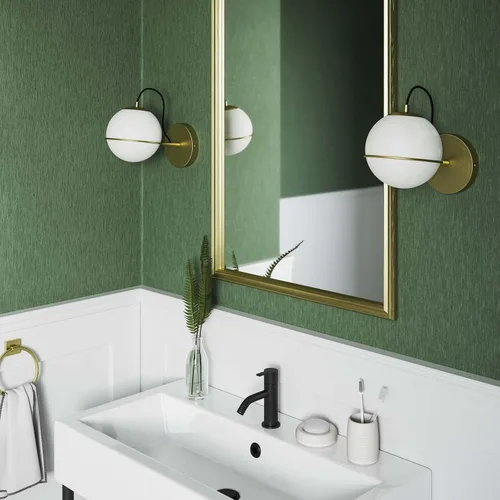 Vista 7 de Modway EEI-5308-OPA-GLD Aplique de pared Hanna, ópalo