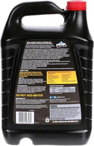 Vista 2 de Fleet Charge FXAB53 Anticongelante Refrigerante, 1 gal., 50/50, Rojo