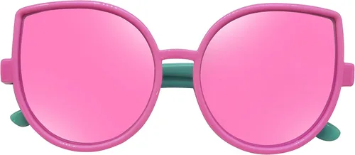 Vista 2 de COOLSOME Gafas de sol polarizadas flexibles para niños y niñas de 3 a 10 años con correas